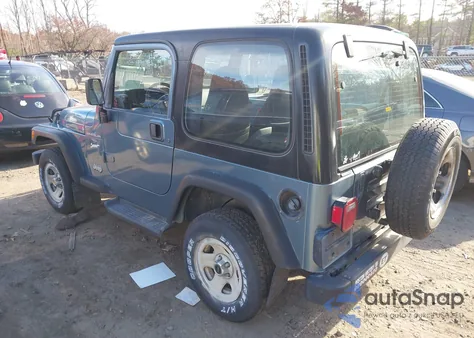 1998 Jeep Wrangler Sport from USA, damaged, VIN 1J4FY19SXWP750481